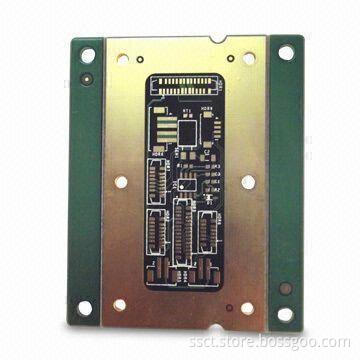 1+2+1 HDI Board with Four Layers Count and 1.0 ± 0.17mm Thickness Finished